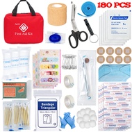 First Aid Kit 26-180 Piece All-Purpose Tactical  Emergency Kit  In The Car Military Acessories Survi