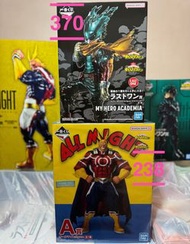 全新靚盒🇯🇵日版 未開封 綠谷 尾賞 all might 歐爾麥特 A賞 一番賞 意志 我的英雄學院 我英 爆豪 轟焦凍