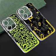 Softcase For Redmi 15c Latest Clear Silicone Transparent Casing Aesthetic Motif PS-44