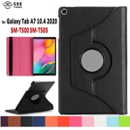 360 Rotating Case for Samsung Galaxy Tab A7 10.4 SM-T500 T505 Lite 8.7 T220 Tablet Cover Tab A 8 T29
