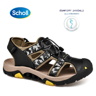 Scholl รองเท้าสกอลล์-เซสท์ Zest รองเท้ารัดส้น รองเท้าสุขภาพ Comfort Sandal เบา ทนทาน รองเท้าแตะกีฬา Camo ผู้ชาย