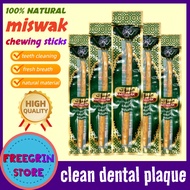 【Siwak⚡】5Pcs Miswak Premium Natural Miswak Stick - 100% Organic Oral Care, Antibacterial Plaque Remo