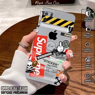 OPPO A16E Softcase OPPO A16K/ - OPPO A16Ehp OPPO A16K BA Motif/ - Silicone OPPO A16Ehp - Casing OPPO