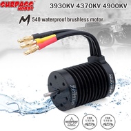 Surpass Hobby M540 3930KV 4370KV 4900KV Waterproof Brushless Motor 3.175mm Shaft For 1/12 1/14 RC Ca