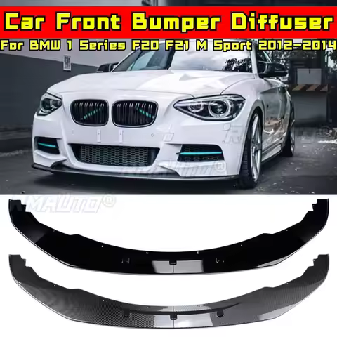 For BMW 1 Series F20 F21 M Sport Front Bumper Lip Diffuser for BMW 1 Series F20 F21 M Sport 2012-201