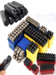 0-9 Numbers And A-Z Letters Puncher Set, With Heated Steel Puncher, Used For Imprinting And Arts & C