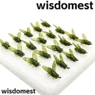 WISDOMEST 20PCS Trout Jigs, Flies Tackle Spinner Swim Baits Bionic Fly Fishing Bait, Creativity Fly 