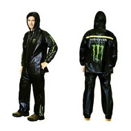 Jas Hujan MONSTER ENERGY ORIGINAL Energi Indoplast Setelan Skotlet Scotchlight Baju Jaket Celana ORI