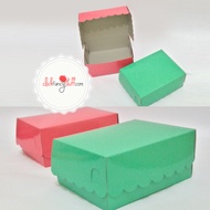 kotak snack / kotak kue / gift box / souvenir box / cupcake box