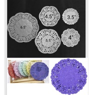 Doyley Paper White 250pcs/pack. Different sizes