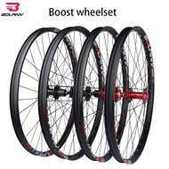 Bolany MTB Bike Boost Wheelset Wheel Thru Axle Hub 110*15 148*12MM XD/HG/MS Wide Rim 32H Spoke 6 Pawls 27.5/29Inch Bicycle Wheel