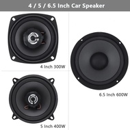 ☬1 Piece 4 / 5 / 6.5 Inch Car Speakers Universal Subwoofer Car Audio Stereo Full Range Frequency ☆✌