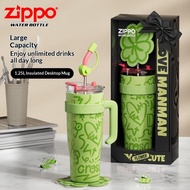 ZIPPO Home & Living Series Straw Insulated Tumbler Magic Green 43oz