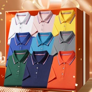 TEMU 9pcs Men's Casual Shirts, Elegant And Simple, Comfortable And Skin-friendly, Short Sleeve With 