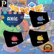 Axie Infinity Inspired Face Mask 3PLY - Reusable, Adjustable and Washable