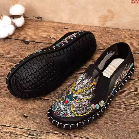 martial arts shoes kung fu shoes old Beijing cloth shoes for men