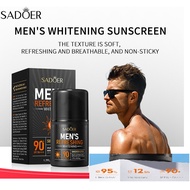 G9 Stor SADOER Mens Refreshing Whitening Sunscreen SPF90+PA+++  50g