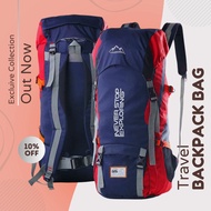 60l Keril Backpack 60L Backpack Camping Hiking Travel Bag Hangout Outdoor 229