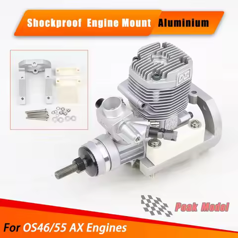 Aircraft Model Shock Absorbing Metal Engine Mount Engine Mount For Os 46ax 55ax Engine
