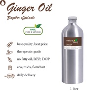 100ml-1liter ginger essential oil 100% pure minyak atsiri jahe - 100ml