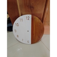 KAYU Latest Teak Wood wall clock/natural Duco wall clock/wooden clock/wall clock