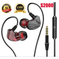 Tai nghe Siêu bass cực mạnh - Tai nghe HiFi S2000