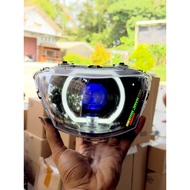 CAHAYA MATRIX X1 MIO J MIO GT BILED HEADLIGHT SIZE 4.5 INC ORIGINAL BILED LIGHT