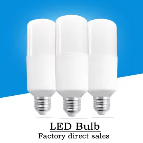 E27 Light Bulb 2-year Warranty 5W 10W 15W 20W White Light LED Cylindrical Corn Bulb AC 220V LED Lamp