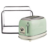 【Best-Selling】 Toaster Cover Anti Dust Cover Bread Maker Machine Toaster Cover-Ups Case For Two Slice Toaster Transparent Protective Cover