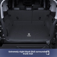 Tank 300 Tank 300 Hi4-T 21- 25 รุ่น แผ่นรองท้ายรถ แบบเต็มวงกลม แผ่นรองท้ายรถ ครอบคลุมเต็มรูปแบบ อุปก