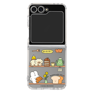 [ZFLIP7 / ZFLIP6] HI-SHIELD Stylish เคสใสกันกระแทก Samsung ZFLIP7 / ZFLIP6 รุ่น Butter club S187