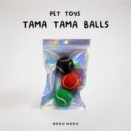 Neru Meru - Tama Ball - Tennis Ball Pet Toy 4 cm Dog Toy Ball Dog Toy Ball Dog Toy Ball