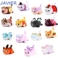 JAVIER Aphmau Plush Toys Christmas Kawaii Plushie Pillow Meemeow Burger Pillow Plush Toys Stuffed To