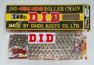 โซ่ 428-136ข้อหนา สีเงินนอก-ทองใน (428HDS-136S&G) D.I.D