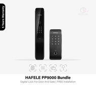 ( Bundle )( Free Installation ) Hafele GL5600 Gate Lock + Hafele PP9000 Door Digital Lock