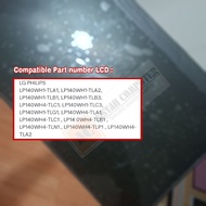 LP140WH1 (TL) (E3) LP140WH4 TL P1 - 14inc Connector 40pin HD 1366*768 - Warranty