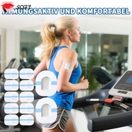 SOFTNESS Glucose Monitor Stickers, Pre-Cut Sweatproof Glucose Monitor Adhesive Patches,  Hypoallerge