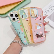 HAPPY PUPPY & FRIENDS MOTIF 2 IN 1 COLORS MACARON COMPATIBLE FOR VIVO S16E V20 V21E V27E V29E V40 V5