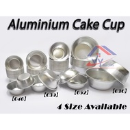 Aluminium Cake Cup(1PC)/Round Mould Mini Bowl/Muffin Cake Mold/Small Aluminum Cupcake/Acuan Kuih/Rice Flour Huat Kueh发糕杯