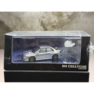 ️Subaru 2001 Impreza WRX STi Silver Scale 1:64 Brand BM Creation