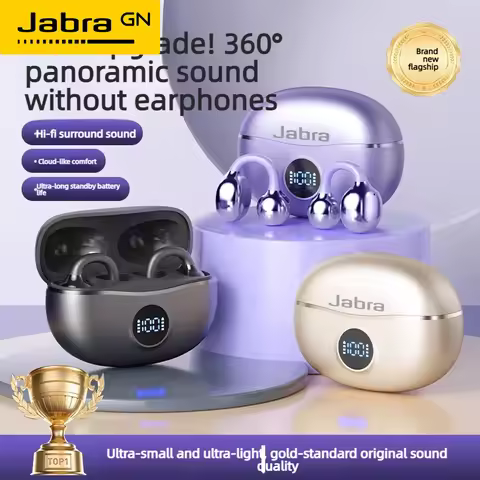 Jabra Wireless Bluetooth Earphones Clip-on Earphone High Sound for Xiaomi Earbuds Led Display Headph