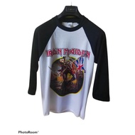 BAJU BAND 3Q 3 SUKU 3 QUARTER VINTAGE  BAND T-SHIRT KAIN 50/50