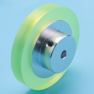 Aluminum Polyurethane Industrial Encoder Wheel Measuring Wheel for Measuring Rotary Encoder