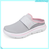 [35-48]lightweight women Half shoes mesh Slip on Shoes Causal shoes for women