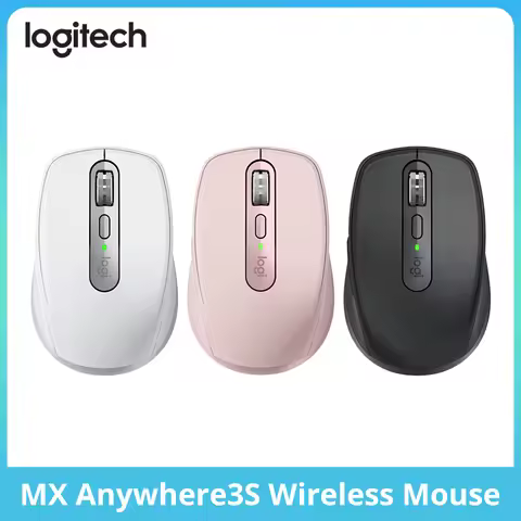 Logitech Master Series MX Anywhere 3S Bluetooth Wireless Silent Mouse Soft sound Office Female Table