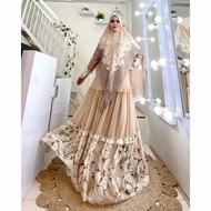 (bisa COD) Azkia Dress Syar'i by Yodizein