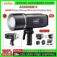 Godox AD600BMII AD600BM II Witstro Manual All-In-One Outdoor Flash 600W external camera flash One-Ta