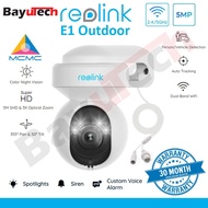 Reolink E1 Outdoor Color Night Vision , AI Motion tracking 2.4/5G PTZ 3x Optical Zoom Home Security 