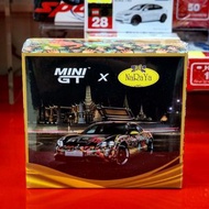 全新 MINI GT 399 1/64 PORSCHE TAYCAN TURBO S NARAYA THAILAND EXCLUSIVE 泰國 限定 保時捷 合金模型車 右軚