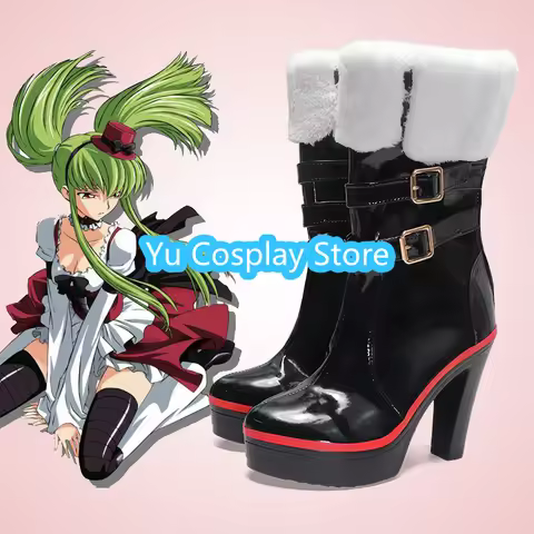 Yu Cosplay Store Lelouch Cosplay Shoes Anime Cosplay Shoes Boots Halloween Costumes Props